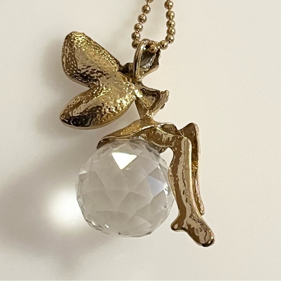 Beautiful Fairy Angle Wing Dancer Suncatcher Charm Pendant Necklace - Picture 8 of 16
